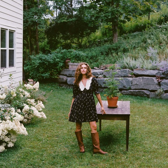 Christy Dawn Mischa Dress in Noir Dancing Chamomile - Picture 8 of 15